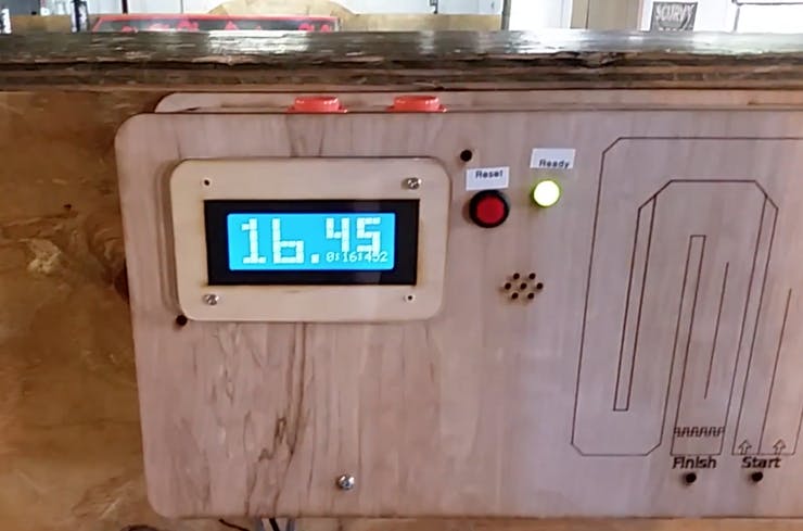 Automatic BMX Pump Track Timer
