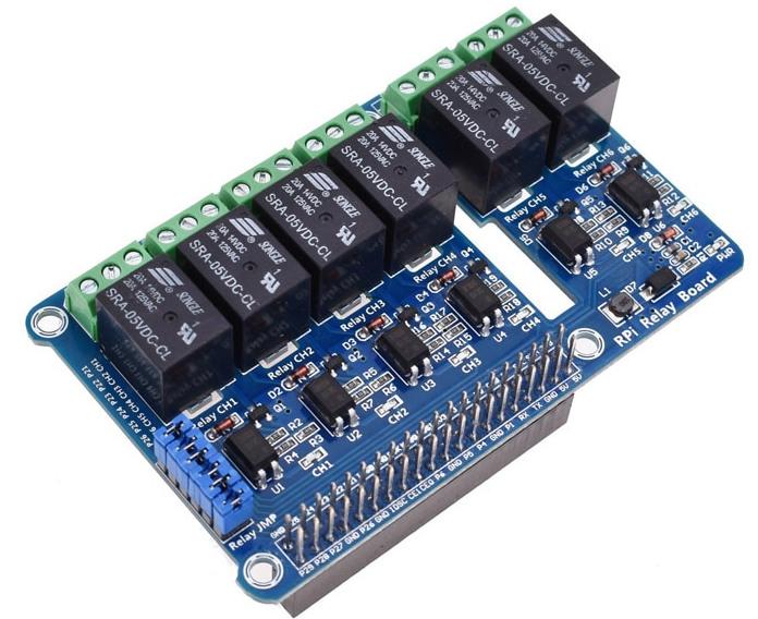 Relay HATs for Raspberry Pi from PMD Way with free delivery worldwide