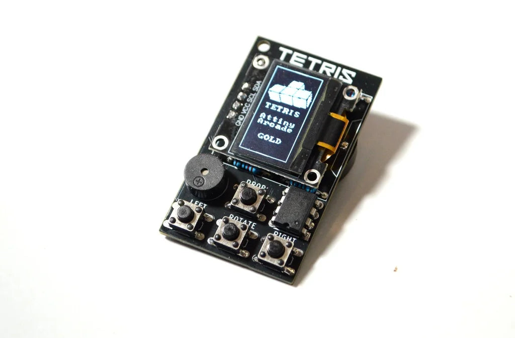 Tiny Tetris - ATtiny85 Project