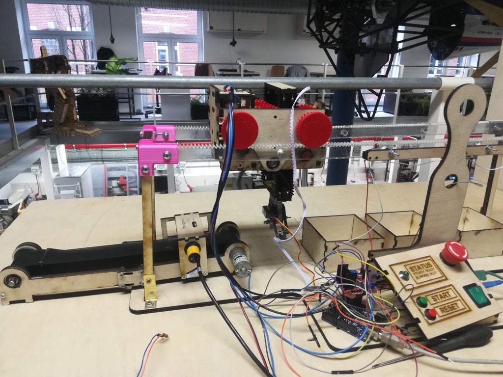 Let this robotic system sort your LEGO bricks for you