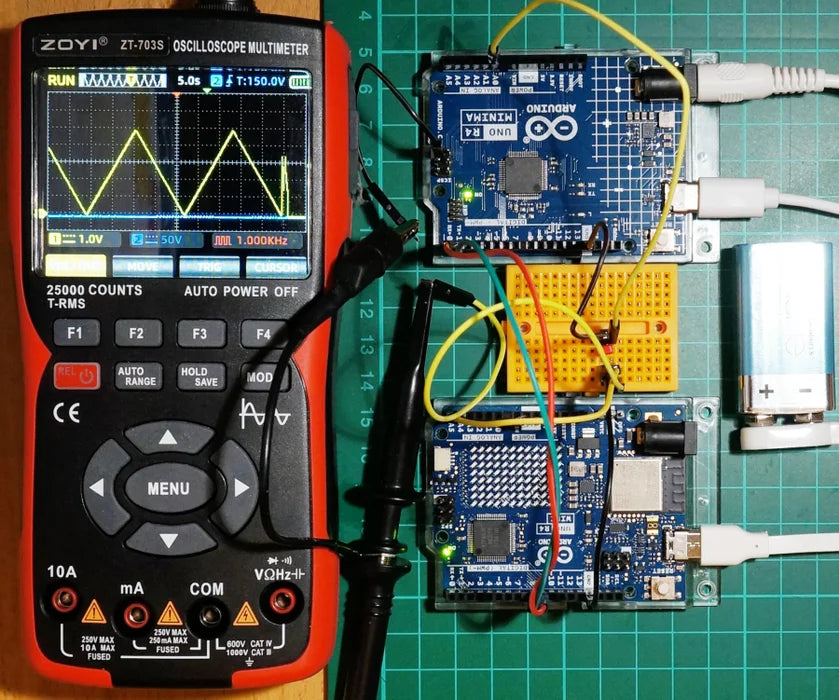An Imperfect Comparison of Arduino Analogue and Digital Inputs