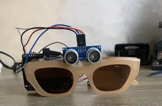 Ultrasonic Glasses for Blind People