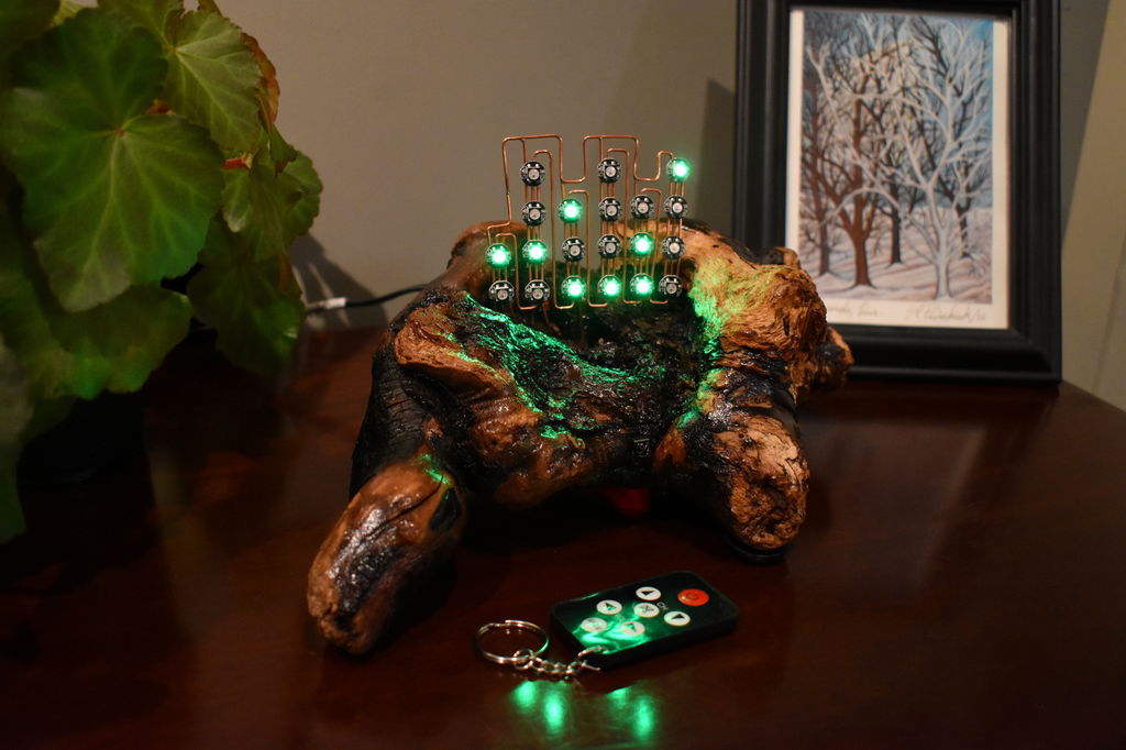Neopixel binary clock
