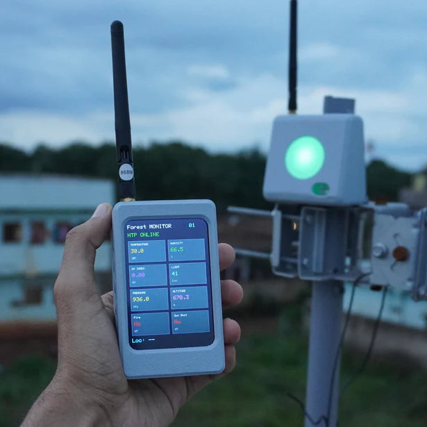 Forest Guard: A LoRa Based Decentralized Edge-AI Mesh Network for Forest Monitoring