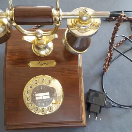 Rotary Phone Converted to DECT Wireless Standard