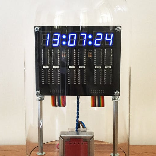 A Beautiful, Microcontroller-Free Digital Clock