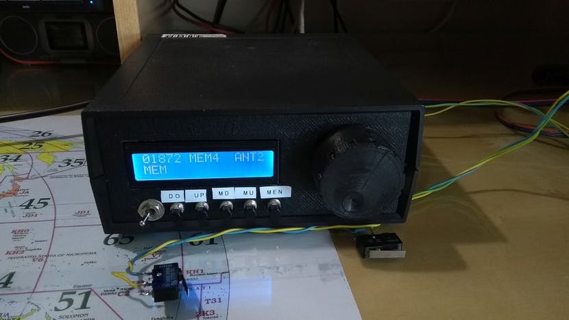Arduino Magnetic Loop Antenna Controller