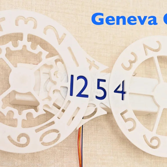 Build a Digital Geneva Clock