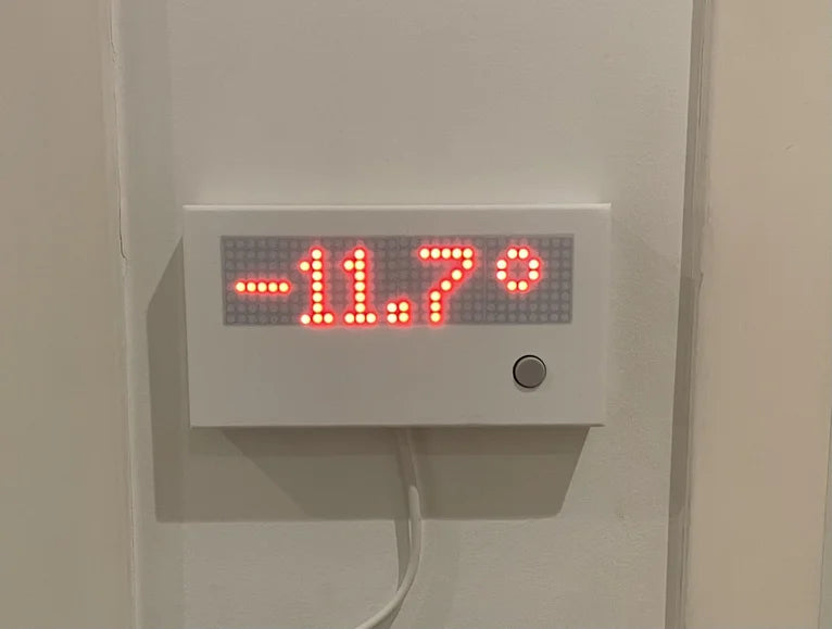 Learn about Home Automation and build a Connected Temperature Display