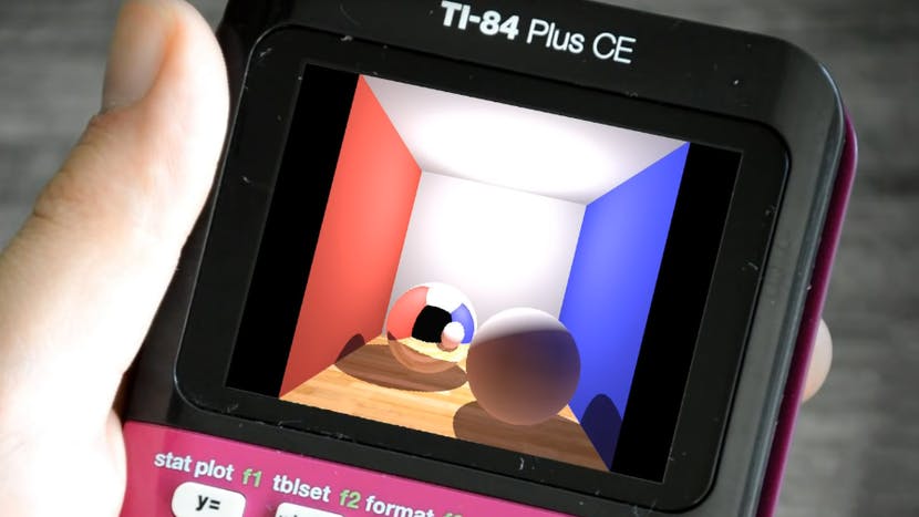 The Science Elf Writes — Another — Raytrace Engine for the TI-84, Offering a Dramatic Speed Boost