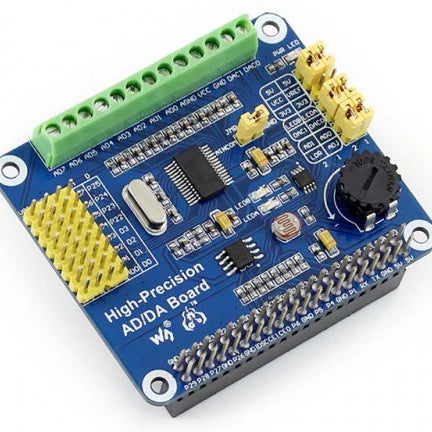 High Precision ADS1256 DAC8532 ADC and DAC HAT for Raspberry Pi from PMD Way with free delivery
