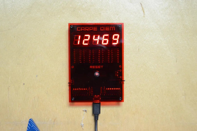 Make every second count with the CMOS Counter Clock