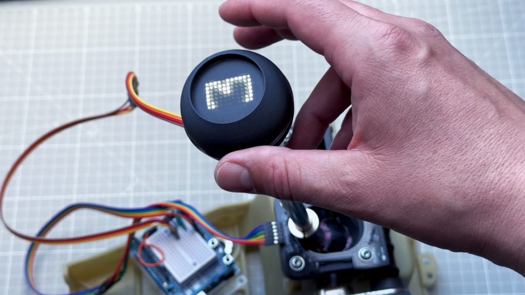 Create a visual gear indicator for shift knobs with Arduino