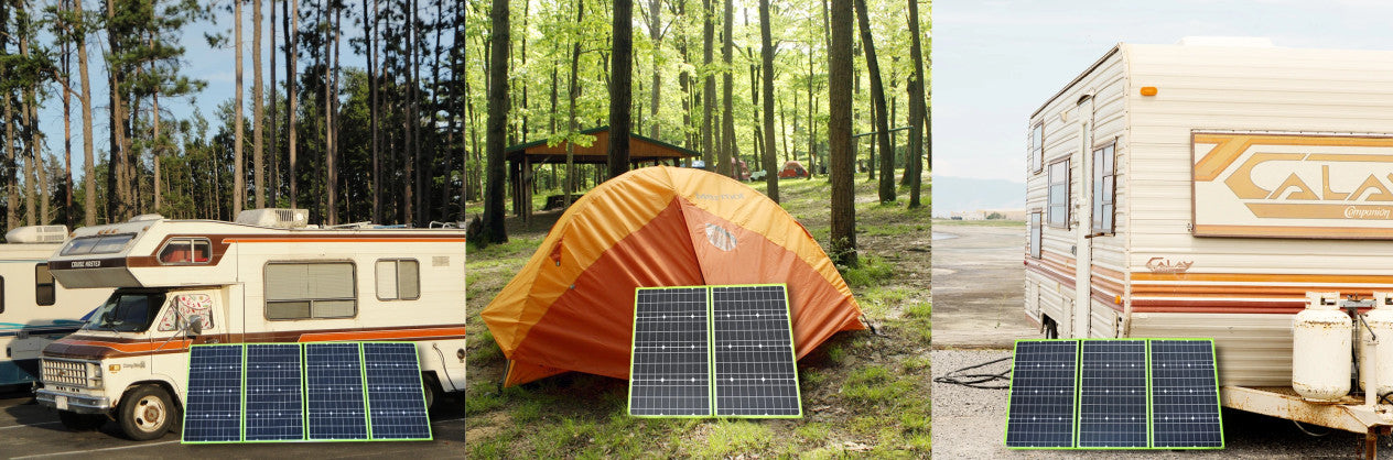 12V DC Power on the go with Offgrid DC Output Solar Power Kits