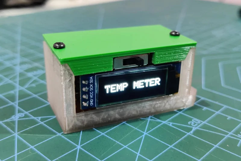 Build a pocket temperature meter