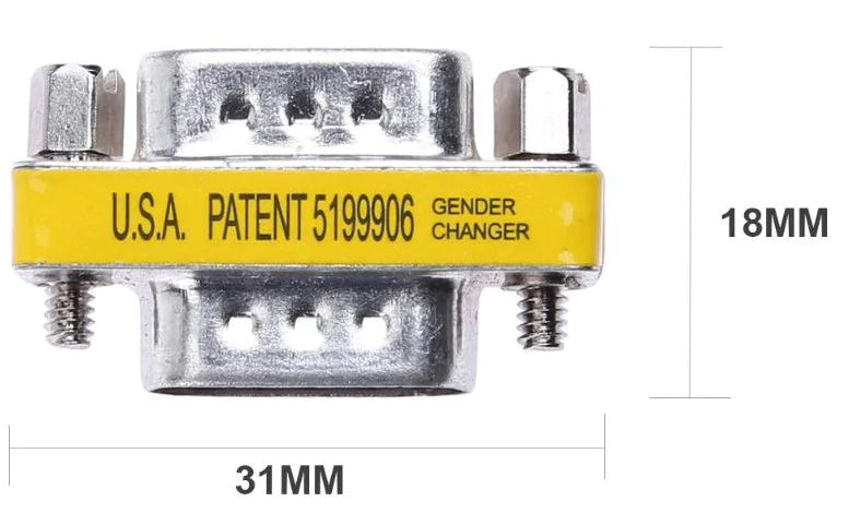 Quality DB9 Gender Adaptors from PMD Way with free delivery worldwide