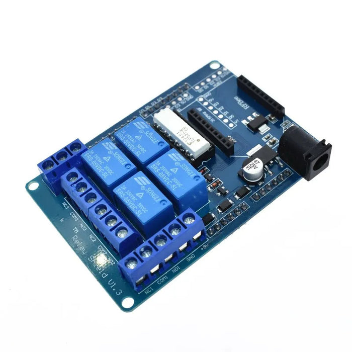 Great value Four Relay Shield for Arduino with External Power and XBee Socket from PMD Way with free delivery, worldwide
