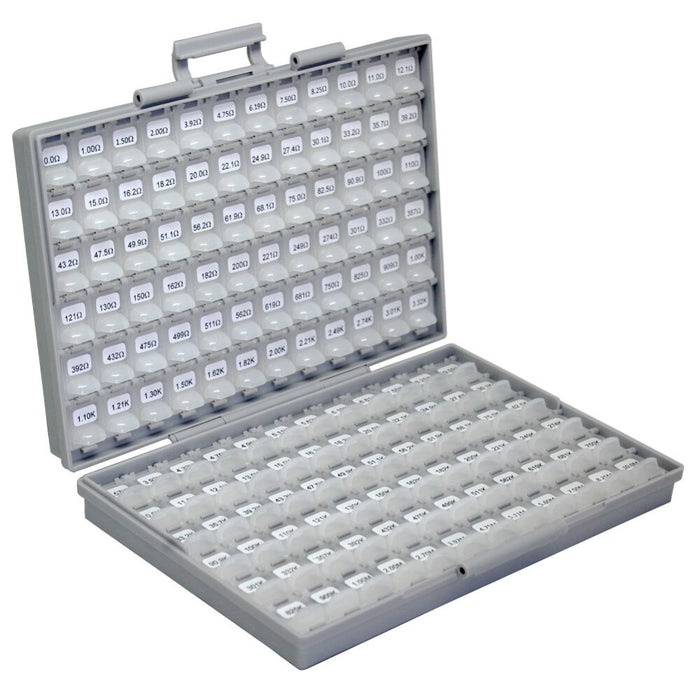 Assorted 0201 SMD Resistor Box - 14400 Pieces from PMD Way with free delivery worldwide