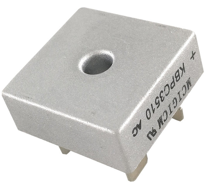 Quality 1000V 35A Diode Bridge Rectifiers KBPC3510 in packs of five from PMD Way with free delivery worldwide