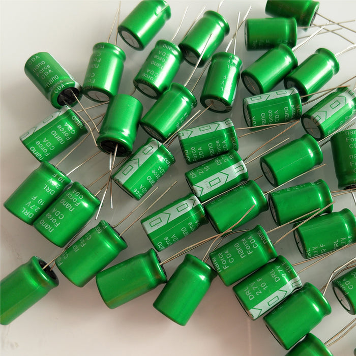 Quality 10F 2.7V Super Capacitors in packs of ten from PMD Way with free delivery worldwide
