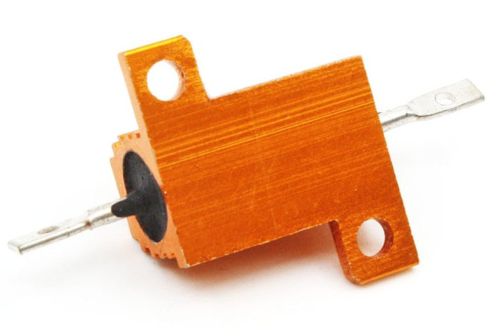 10W Aluminium RX24 High Power Metal Shell Heatsink Resistors in packs of two from PMD Way with free delivery worldwide
