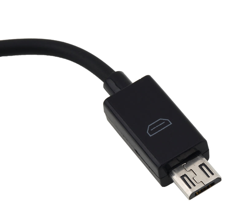 Quality Short USB Cable - A plug to micro USB plug - 10cm from PMD Way with free delivery worldwide