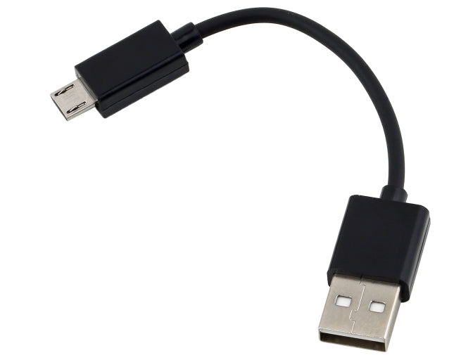 Quality Short USB Cable - A plug to micro USB plug - 10cm from PMD Way with free delivery worldwide