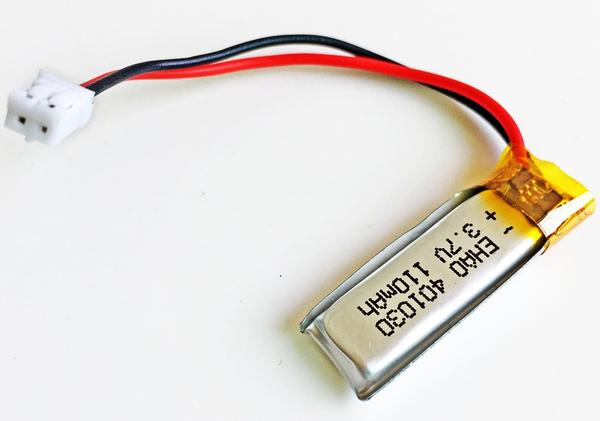 Lithium Ion Polymer Battery - 3.7v 110mAh 401030 from PMD Way with free delivery worldwide
