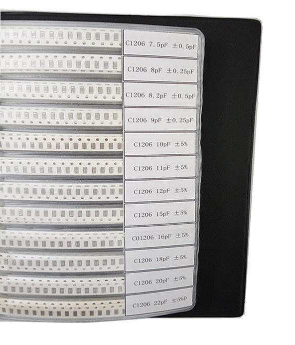 Quality 1206 SMD Capacitor Kit Book - 4000 Pieces from PMDWay with free delivery worldwide