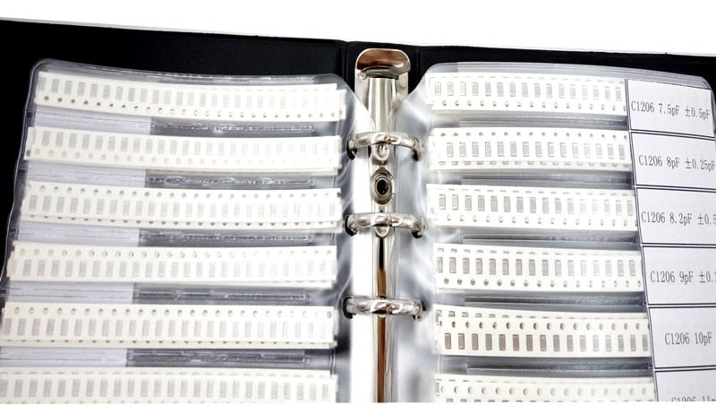 Quality 1206 SMD Capacitor Kit Book - 4000 Pieces from PMDWay with free delivery worldwide