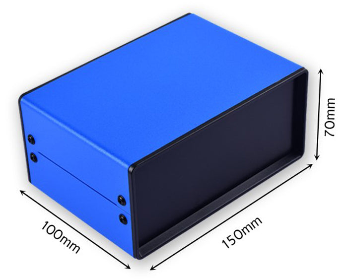 Metal Instrument Case - 150 x 100 x 70mm - Various Colors from PMD Way with free delivery worldwide