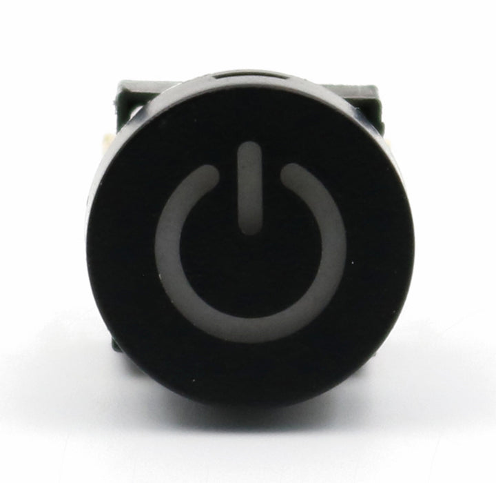 Power up your project with illuminated tactile power logo buttons from PMD Way with free delivery worldwide