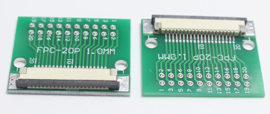 1.0mm FPC FFC Flat Cable to Through Hole DIP Breakout Boards