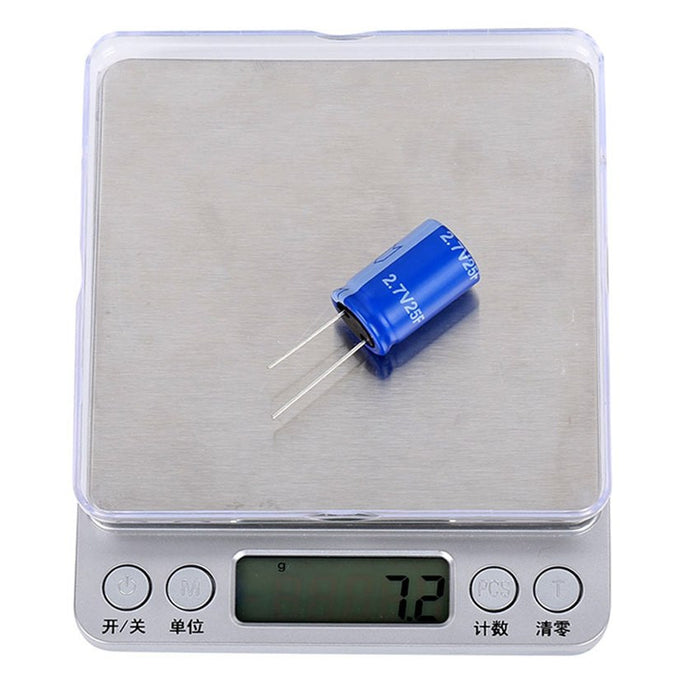 Quality 25F 2.7V Super Capacitors in packs of five from PMD Way with free delivery worldwide