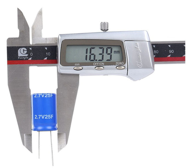 Quality 25F 2.7V Super Capacitors in packs of five from PMD Way with free delivery worldwide