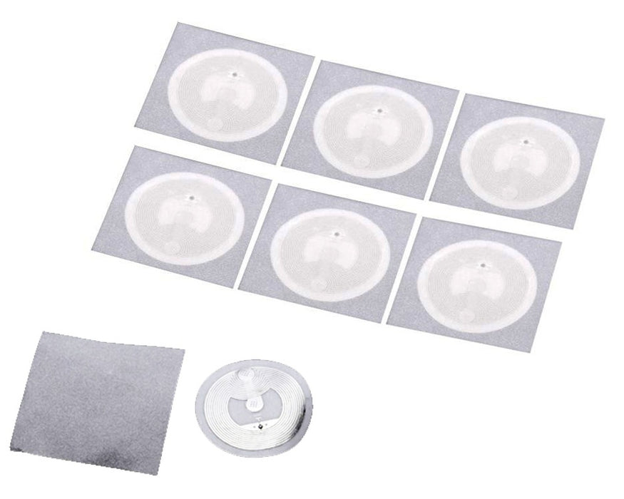 25mm Round 13.56MHz RFID NFC Stickers - Bulk from PMD Way with free delivery worldwide