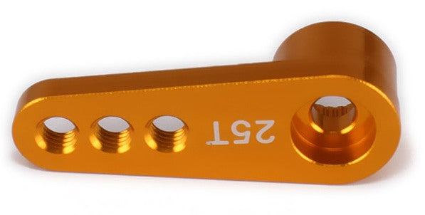 Aluminium Half Servo Arm 25T 28.5mm in various colors from PMD Way with free delivery worldwide