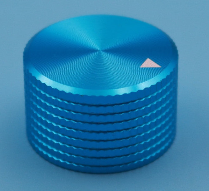 25x15.5mm Aluminium Knobs with Pointer - Various Colors - 5 Pack from PMD Way with free delivery worldwide