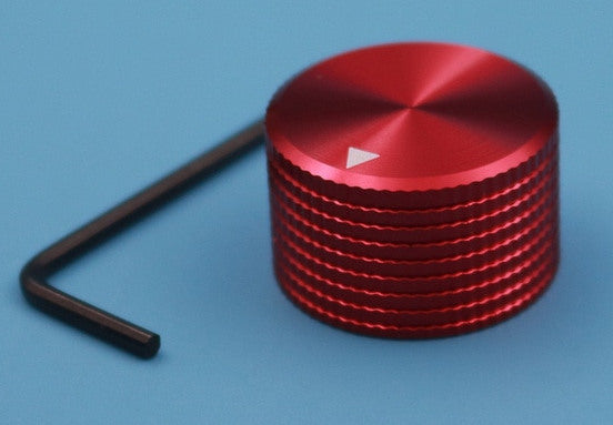 25x15.5mm Aluminium Knobs with Pointer - Various Colors - 5 Pack from PMD Way with free delivery worldwide