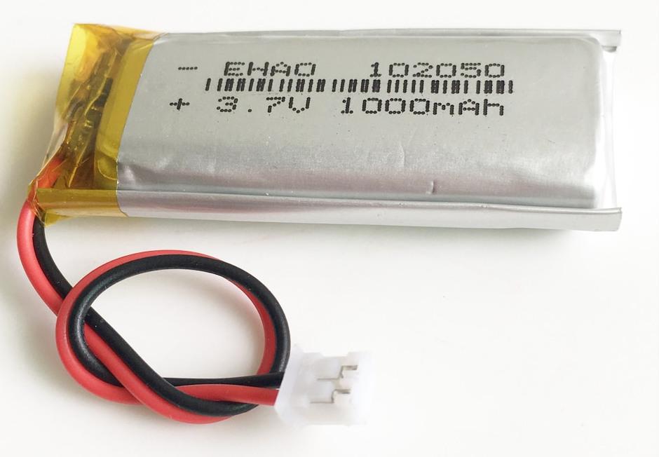 Lithium Ion Polymer Battery - 3.7v 1000mAh 102050 from PMD Way with free delivery worldwide
