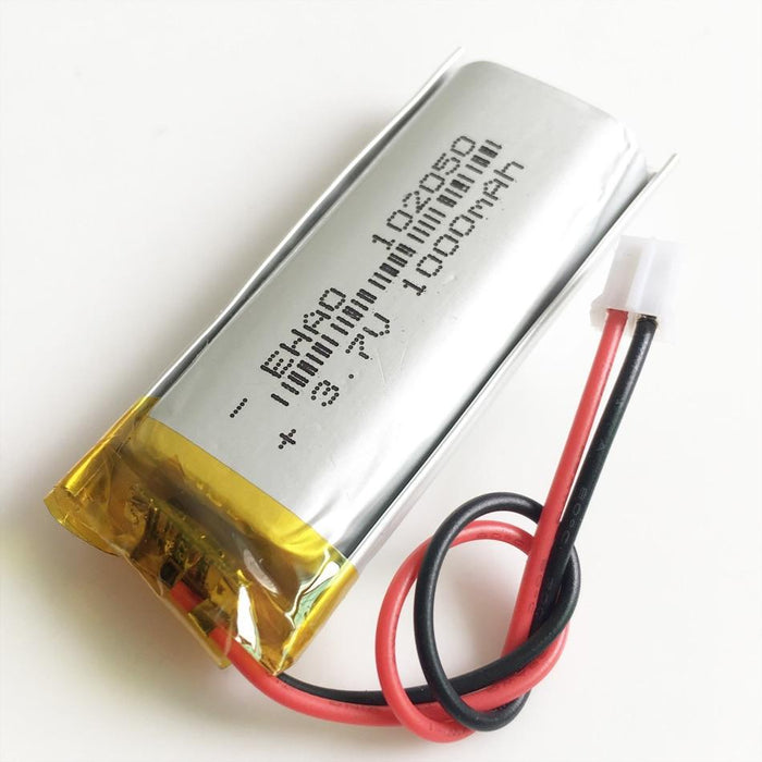Lithium Ion Polymer Battery - 3.7v 1000mAh 102050 from PMD Way with free delivery worldwide