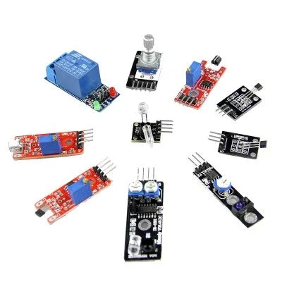Incredible range of 37 sensor modules in one box - ideal for Arduino, Raspberry Pi and more - from PMD Way with free delivery, worldwide