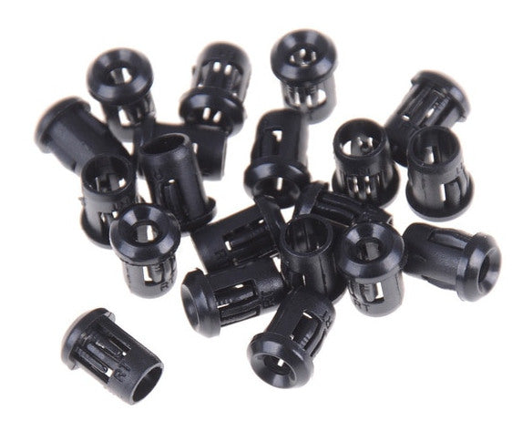 Plastic LED Holders - Pack of 20 from PMD Way with free delivery worldwide