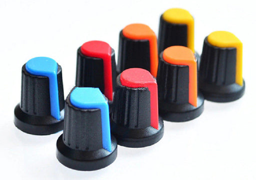 Four Colors of 15x17 Plastic Knobs - 40 Pack from PMD Way with free delivery worldwide