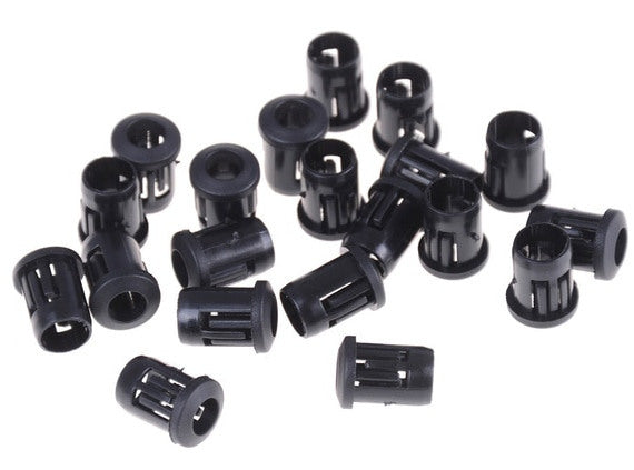 Plastic LED Holders - Pack of 20 from PMD Way with free delivery worldwide