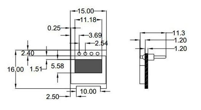 Amazing tiny 0.49" graphic OLED display for your Arduino, Raspberry Pi or other platform with I2C interface - from PMD Way