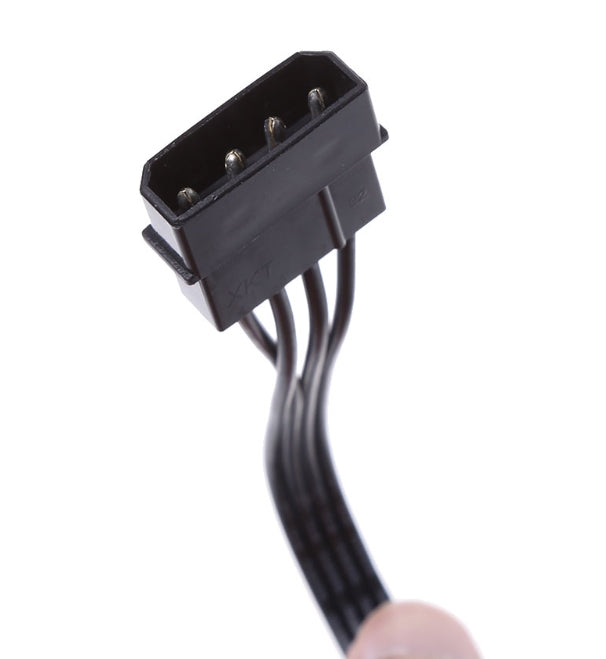 Easily power five SATA drives from one IDE connector with the ATX 4-Pin IDE Molex Connector to 5 SATA Splitter Cable from PMD Way with free delivery worldwide
