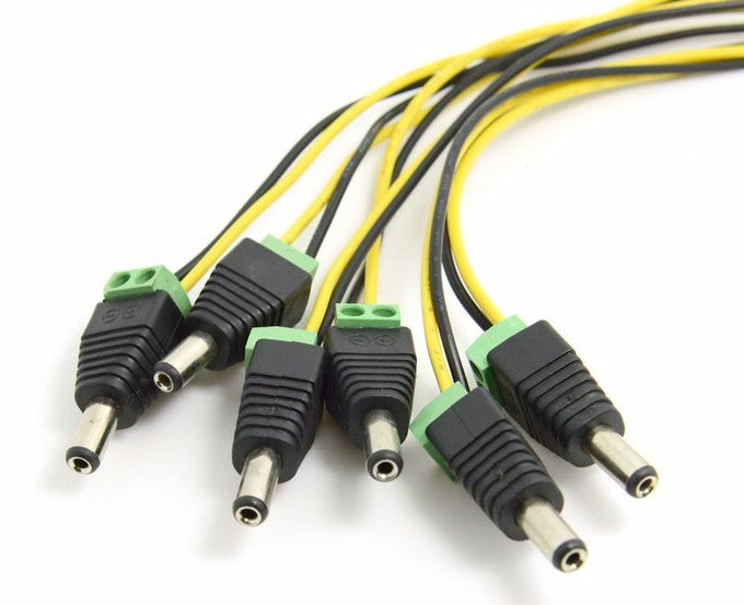 ATX PCI-E Express 6pin to 6 DC Plugs