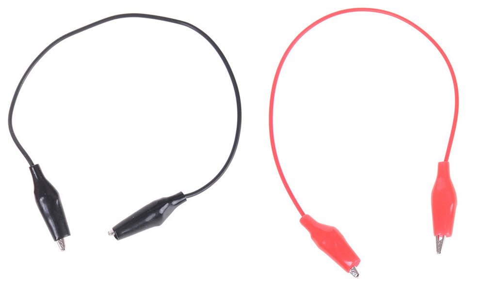 Great value Alligator Clip Test Leads - Red or Black Bulk Packs from PMD Way with free delivery worldwide