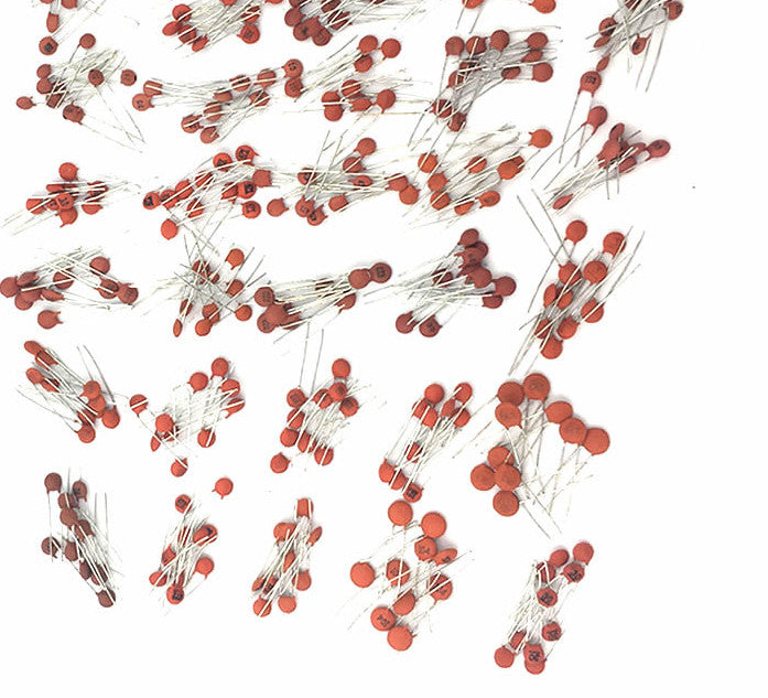 Useful Assorted 50V Ceramic Capacitor Pack - 300 Pieces from PMD Way with free delivery worldwide